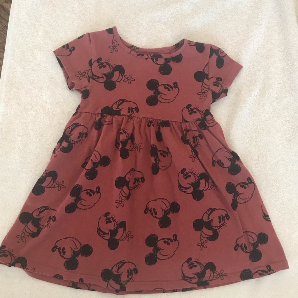 . Disney Jumping Beans Minnie Mouse  Mickey Mouse Dress girl 2T Limited Ed…